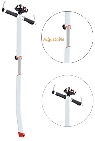Ecisi Guidon réglable pour Scooter Segway miniPRO miniLITE Ninebot S avec Support pour téléphone, Guidon de Scooter Amovible pour Scooters Auto-équilibrés, Balance Hoverboard