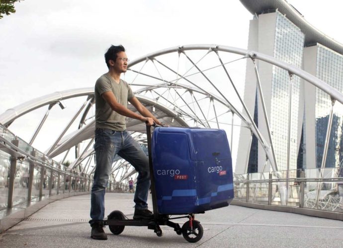 MIMO C1 : une trottinette électrique Cargo 2-en-1