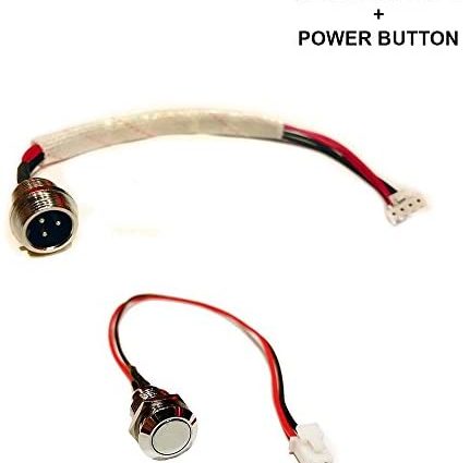 DOUILLES DE CHARGE DE HOVERBOARD ET BOUTONS DE PUISSANCE - Hover Board 2 Équilibre d'individu de roue d'équilibre Smart Swooter