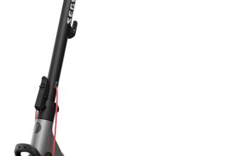 Segway F3 Pro E, Trottinette électrique, Vitesse maximale de 25 km/h, Autonomie de 70 km, Double système de freinage