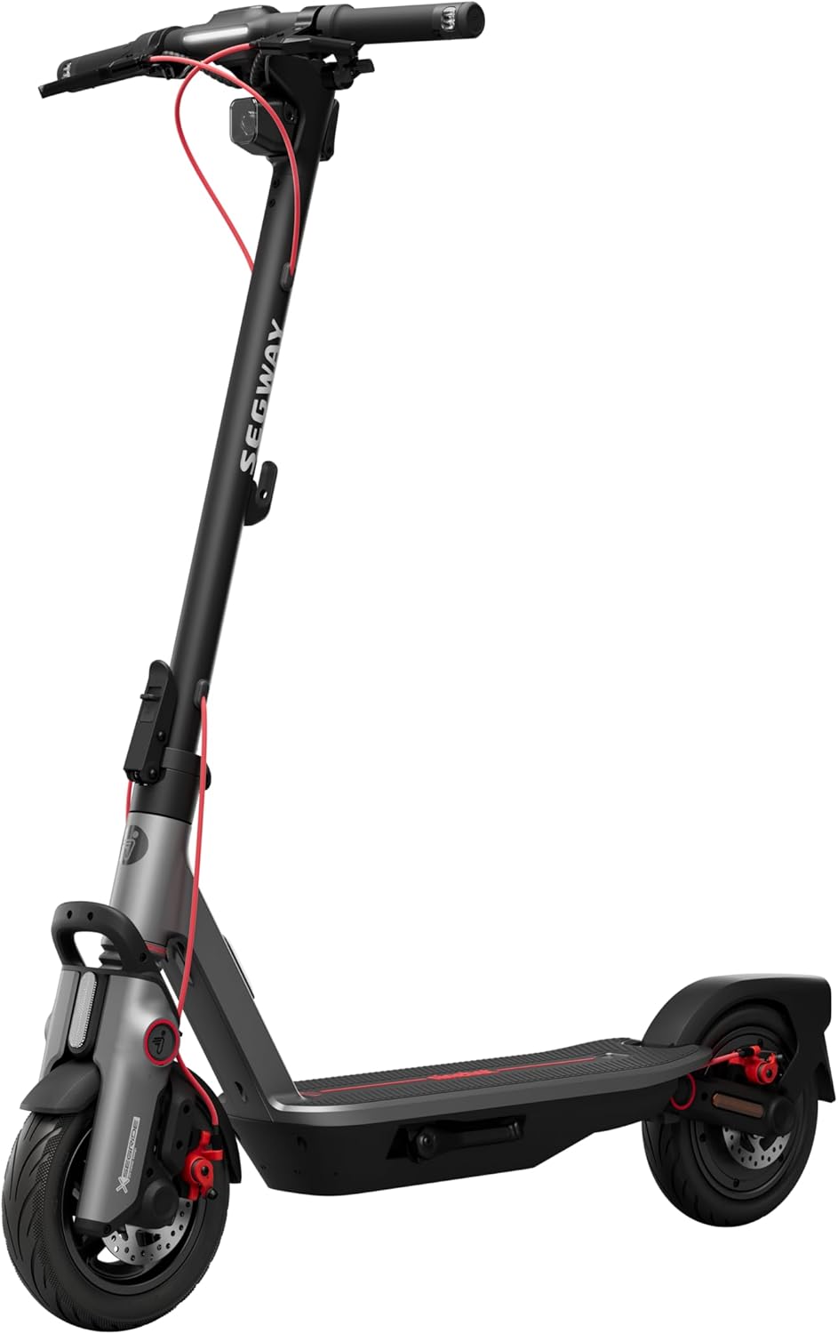 Segway F3 Pro E, Trottinette électrique, Vitesse maximale de 25 km/h, Autonomie de 70 km, Double système de freinage