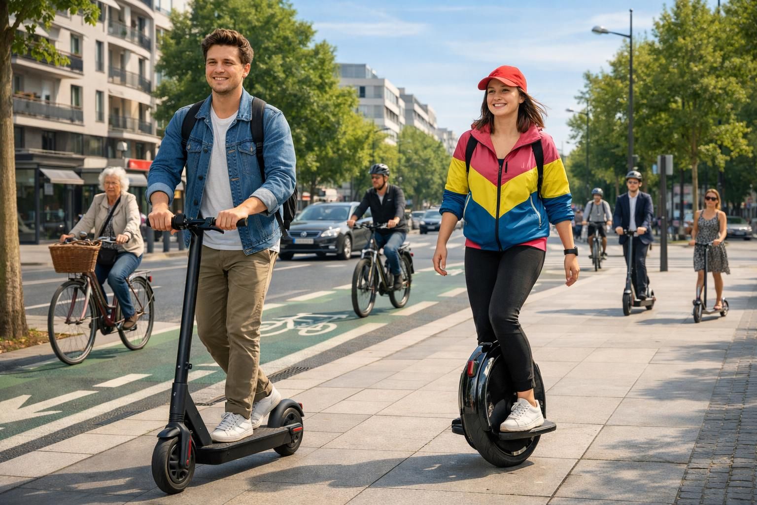 découvrez pourquoi la semaine européenne de la mobilité encourage de plus en plus de français à délaisser leur voiture au profit de la trottinette et de la gyroroue, des alternatives pratiques et écologiques pour se déplacer en ville.