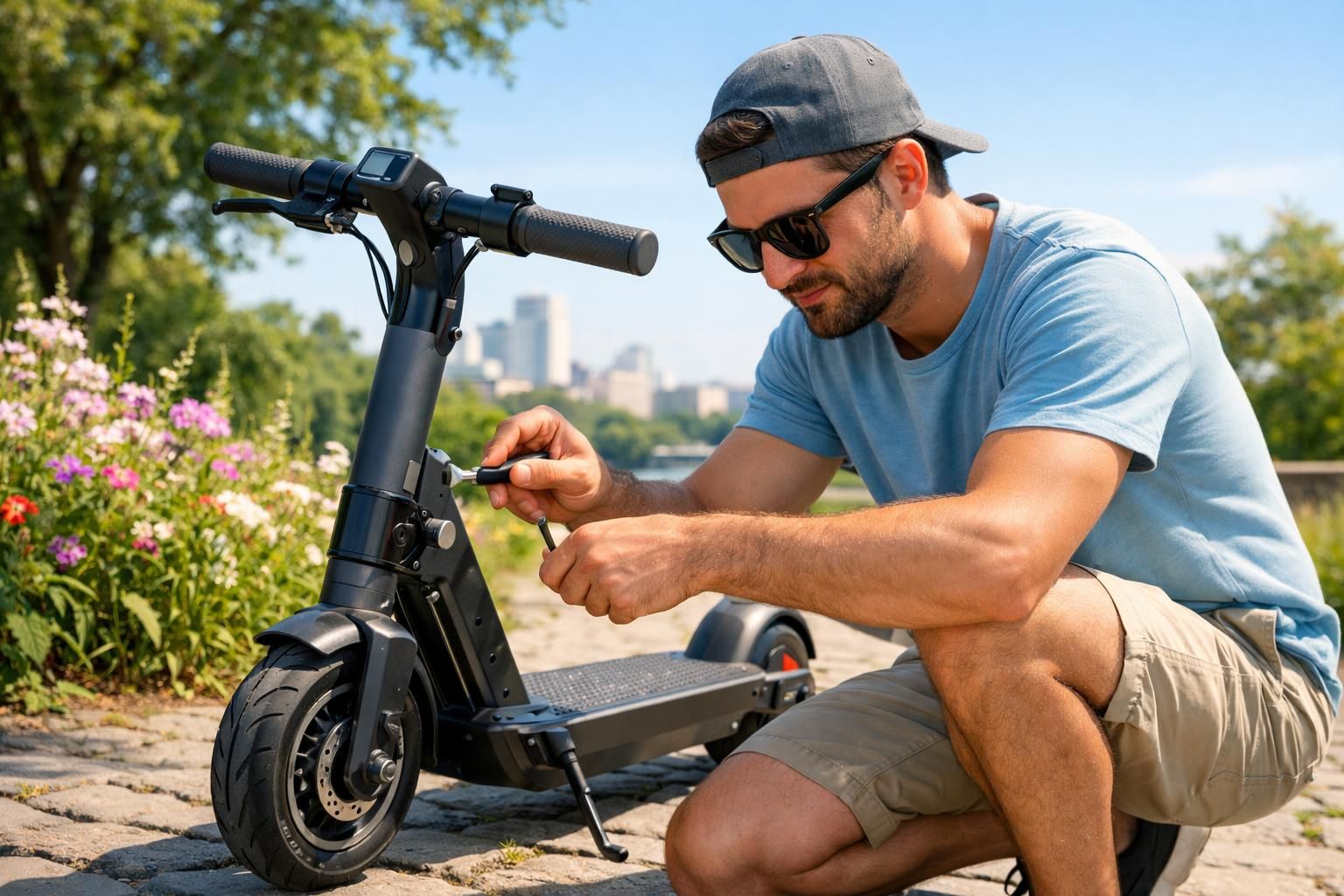 l'été approche ! assurez la sécurité et les performances de votre trottinette électrique en planifiant dès maintenant sa révision. profitez pleinement de vos trajets estivaux en toute sérénité.