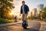 découvrez comment il optimise ses trajets quotidiens en choisissant la gyroroue pour parcourir 23 km de chez lui au travail, une solution pratique et écologique pour ses déplacements.